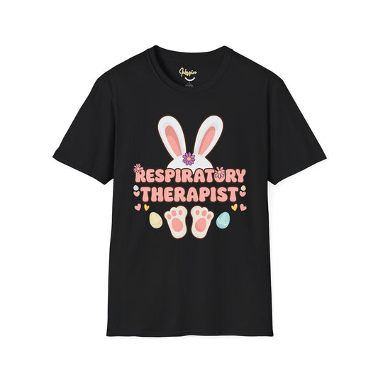 Funny Respiratory Therapist Easter T-Shirt - Unisex Softstyle