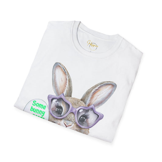 Funny Bunny T-Shirt - "Some Bunny Needs Albuterol" - Women's & Men's Humor Tee