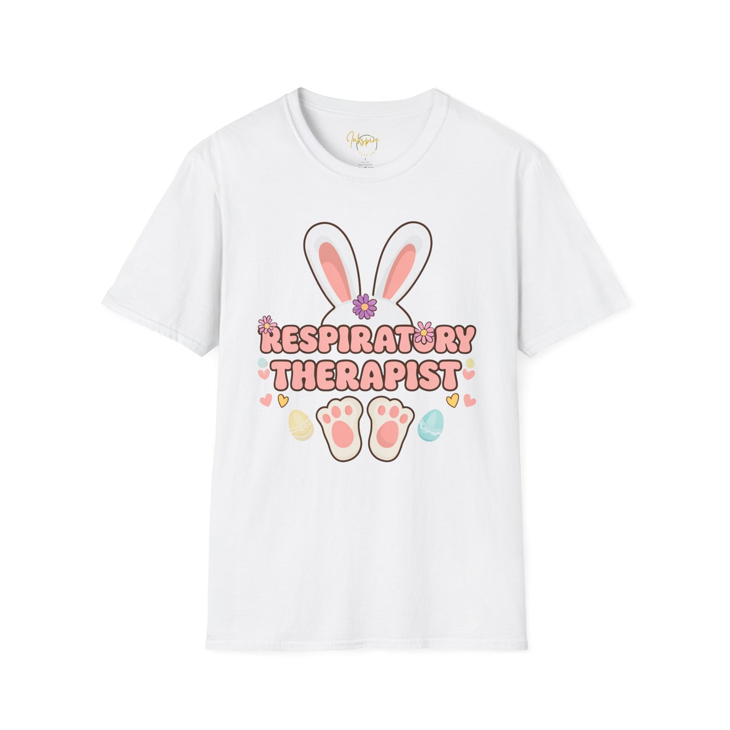 Funny Respiratory Therapist Easter T-Shirt - Unisex Softstyle
